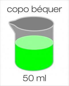 copo béquer 50ml